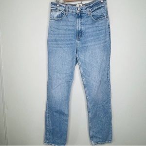 Abercrombie & Fitch the 90s ultra high-rise straight denim jeans women’s size 6